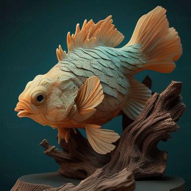 3D model Geophagus (STL)